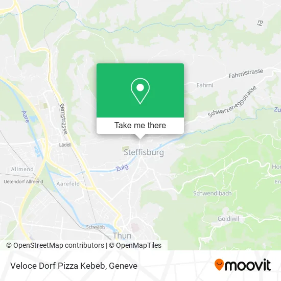 Veloce Dorf Pizza Kebeb map