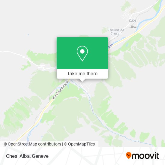 Ches‘ Alba map