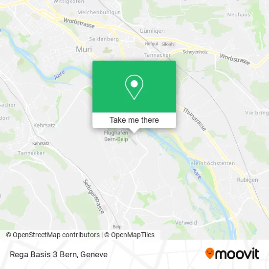 Rega Basis 3 Bern map