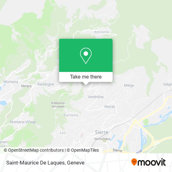 Saint-Maurice De Laques map