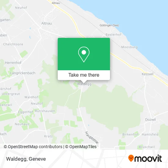 Waldegg map