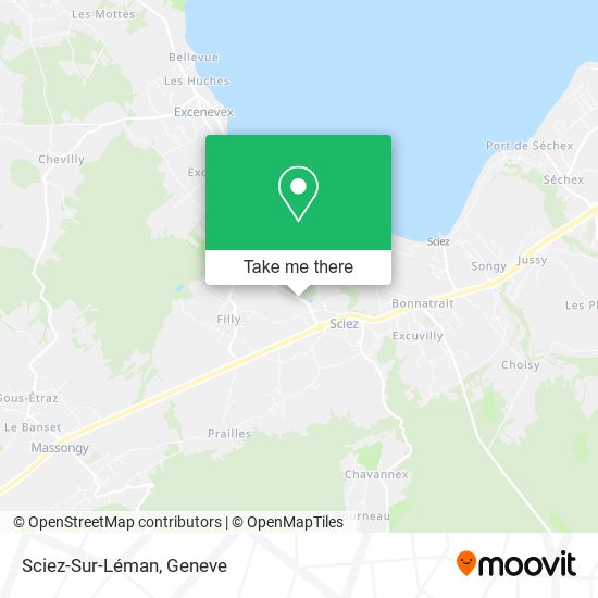 Sciez-Sur-Léman map