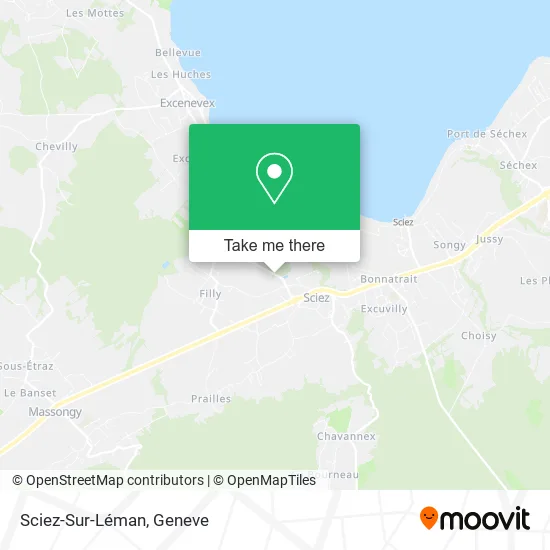 Sciez-Sur-Léman map