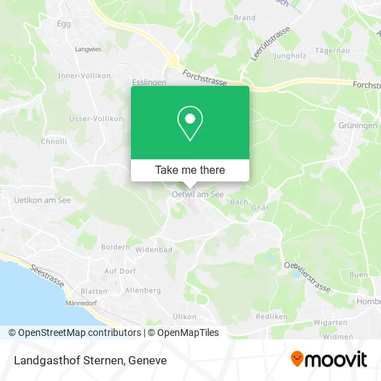Landgasthof Sternen map