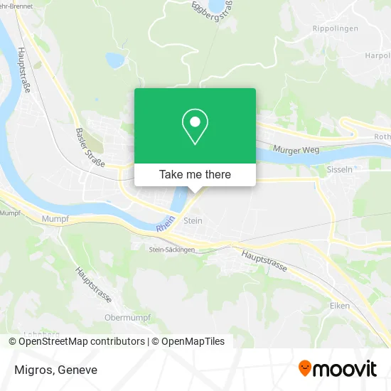 Migros map