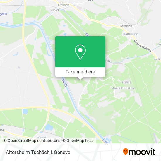 Altersheim Tschächli map