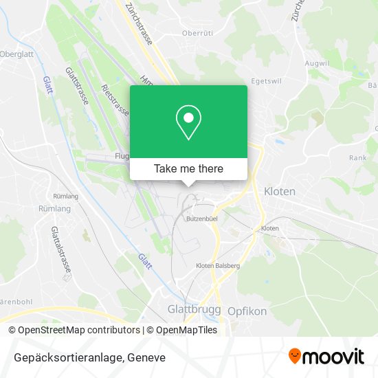 Gepäcksortieranlage map
