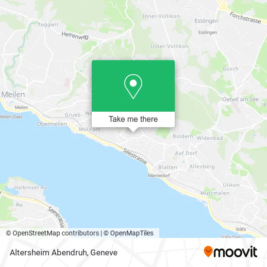 Altersheim Abendruh map