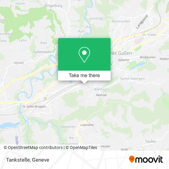 Tankstelle map