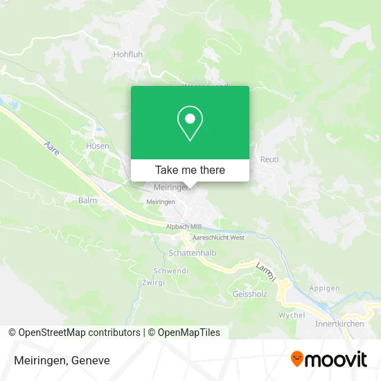 Meiringen map