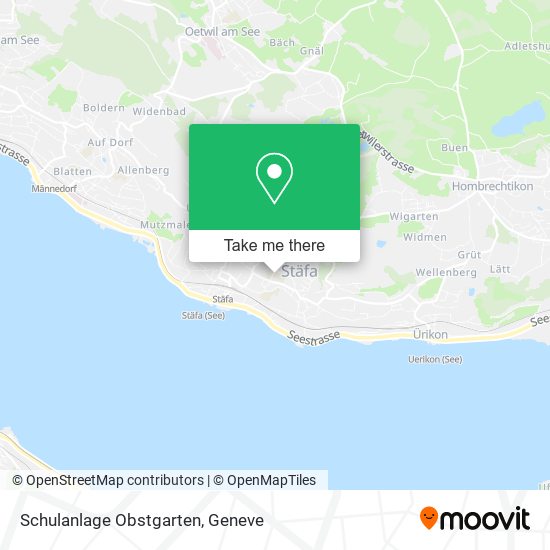 Schulanlage Obstgarten map