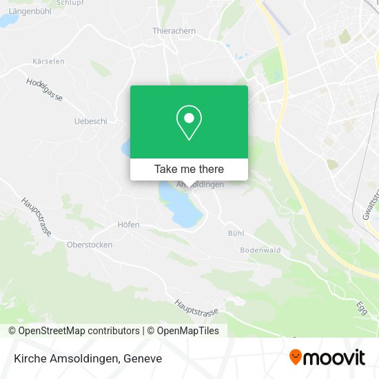 Kirche Amsoldingen map