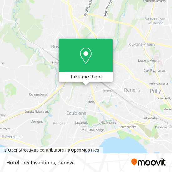 Hotel Des Inventions map