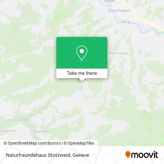 Naturfreundehaus Stotzweid Karte