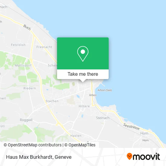 Haus Max Burkhardt map