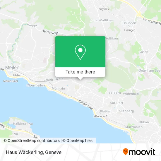 Haus Wäckerling map