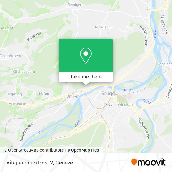 Vitaparcours Pos. 2 map