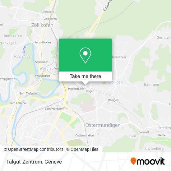 Talgut-Zentrum map