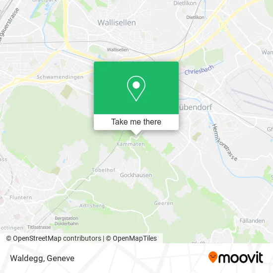Waldegg map