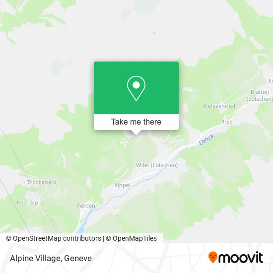Alpine Village map
