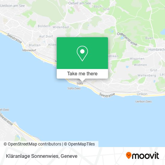 Kläranlage Sonnenwies map