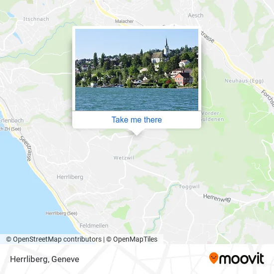 Herrliberg map
