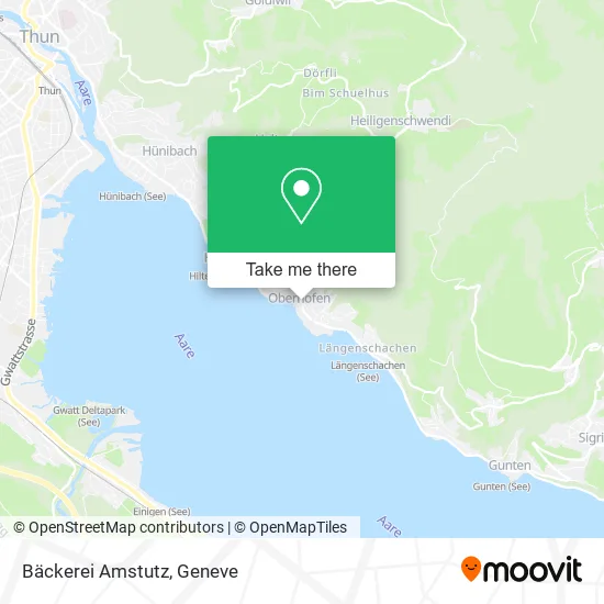 Bäckerei Amstutz map