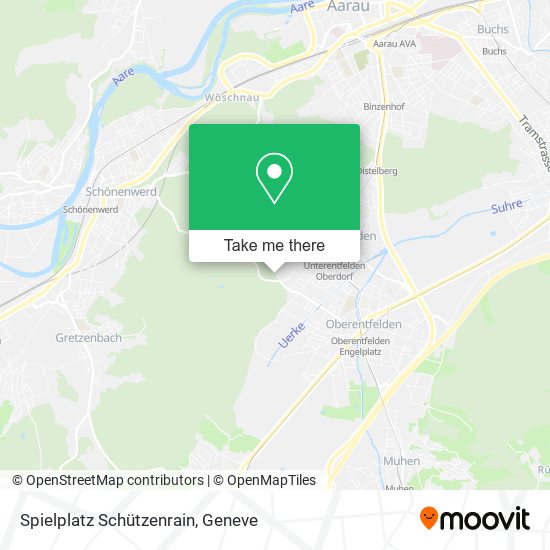 Spielplatz Schützenrain map