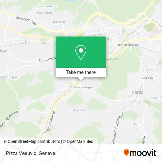 Pizza Vesuvio map