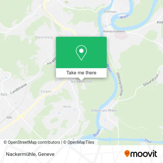 Nackermühle map