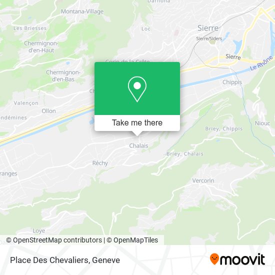 Place Des Chevaliers map