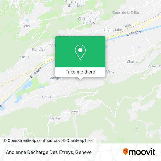 Ancienne Décharge Des Etreys map