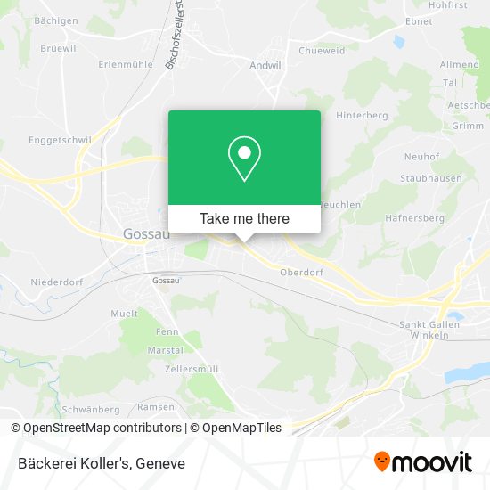 Bäckerei Koller's map