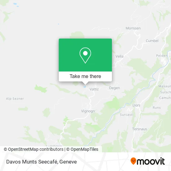 Davos Munts Seecafé map