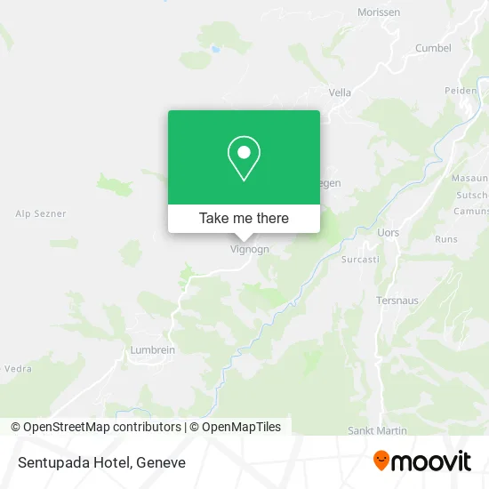 Sentupada Hotel map