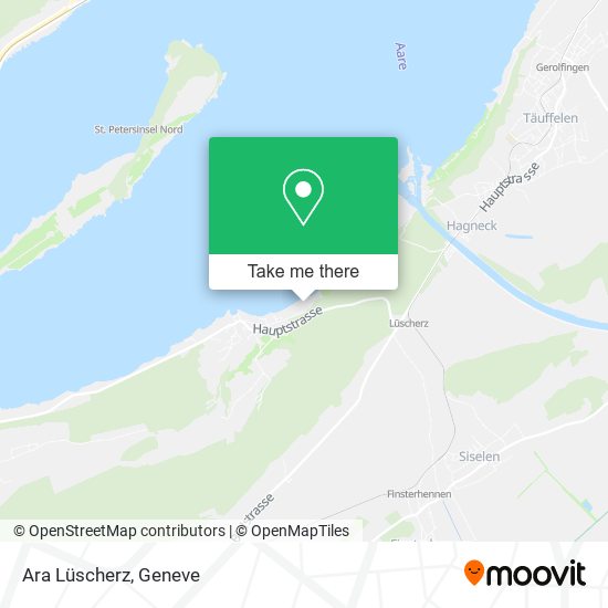 Ara Lüscherz map