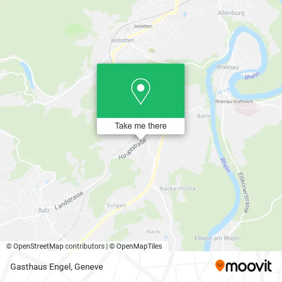 Gasthaus Engel map