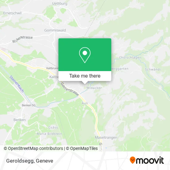 Geroldsegg map