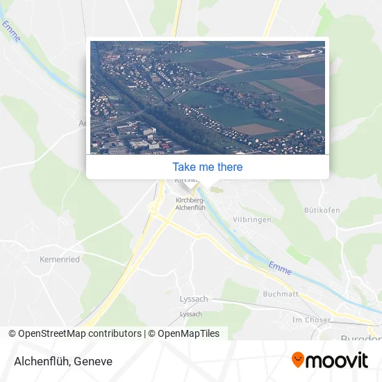 Alchenflüh map
