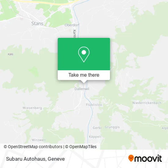 Subaru Autohaus map