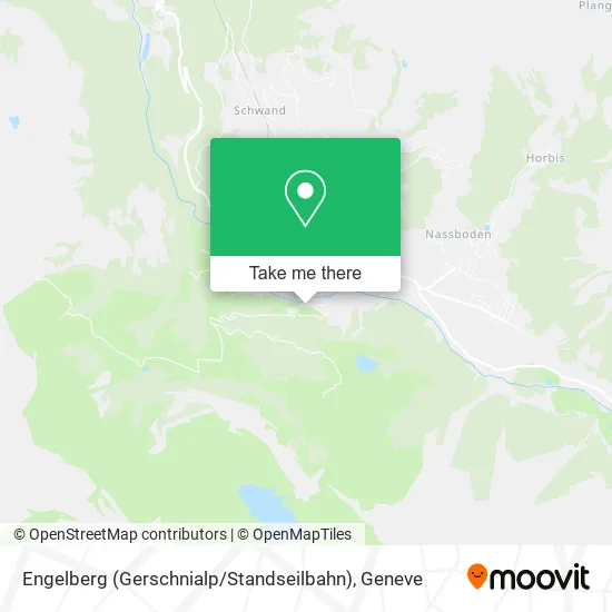 Engelberg (Gerschnialp / Standseilbahn) map