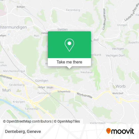 Denteberg map