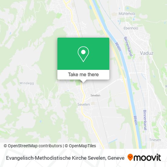 Evangelisch-Methodistische Kirche Sevelen map