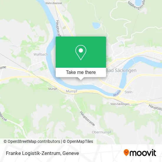 Franke Logistik-Zentrum map