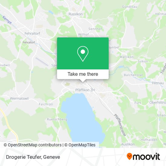 Drogerie Teufer map