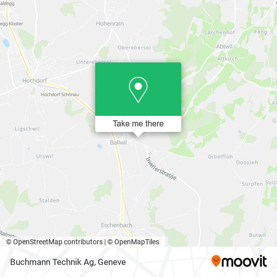 Buchmann Technik Ag map