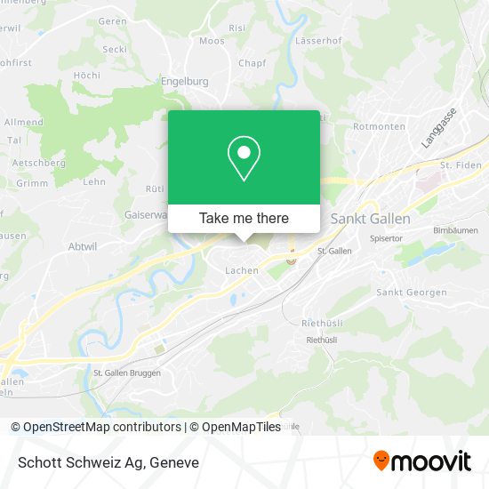 Schott Schweiz Ag map