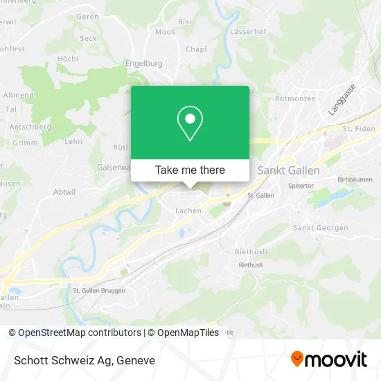 Schott Schweiz Ag map