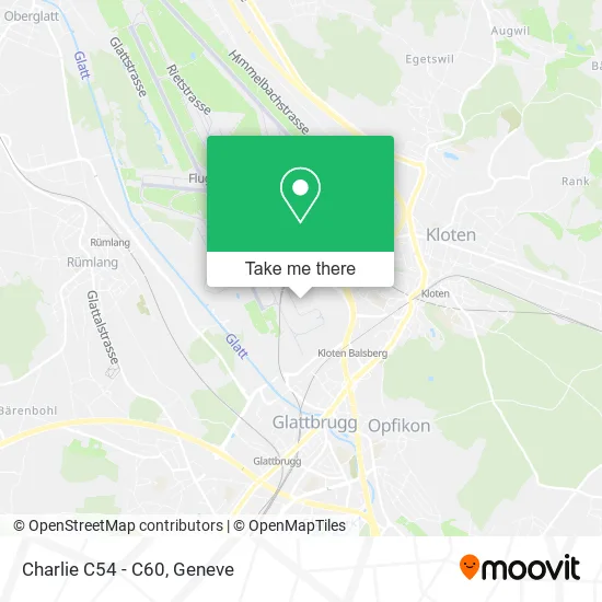 Charlie C54 - C60 map