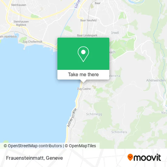Frauensteinmatt map